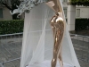 Sculture in zona pedonale