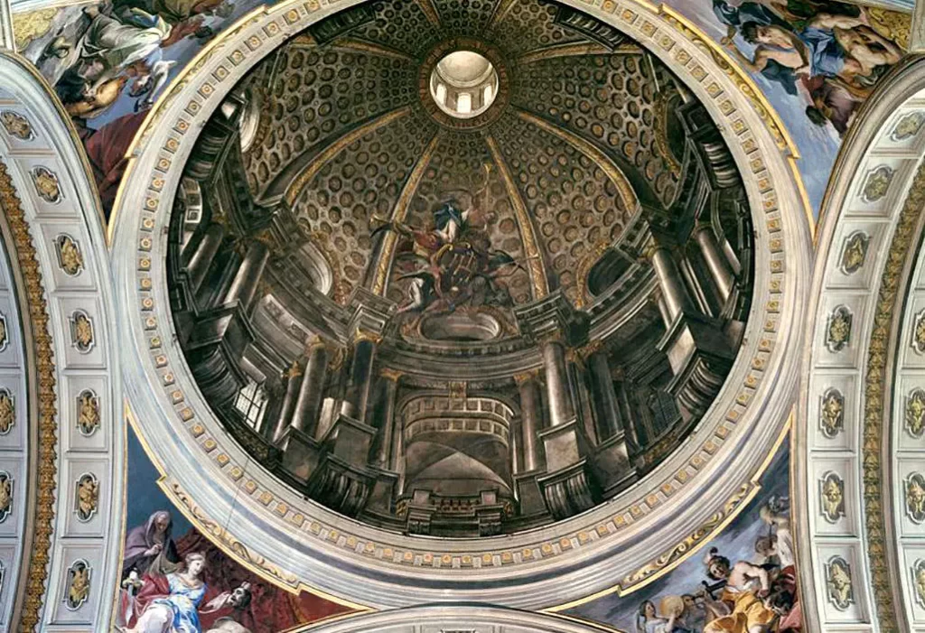 sant'ignazio cupola roma