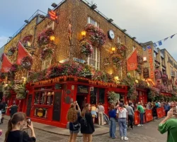 Temple bar è vivace a tutte le ore Temple bar è vivace a tutte le ore