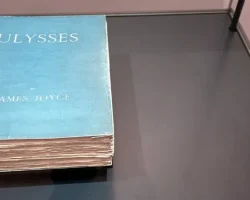 La prima copia dell’Ulysses di James Joyce La prima copia dell’Ulysses di James Joyce